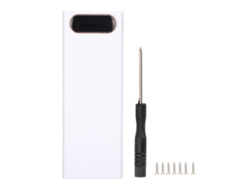 Estuche Portátil Para Batería Externa Diy Con Pantalla Lcd Para 10 Baterías.