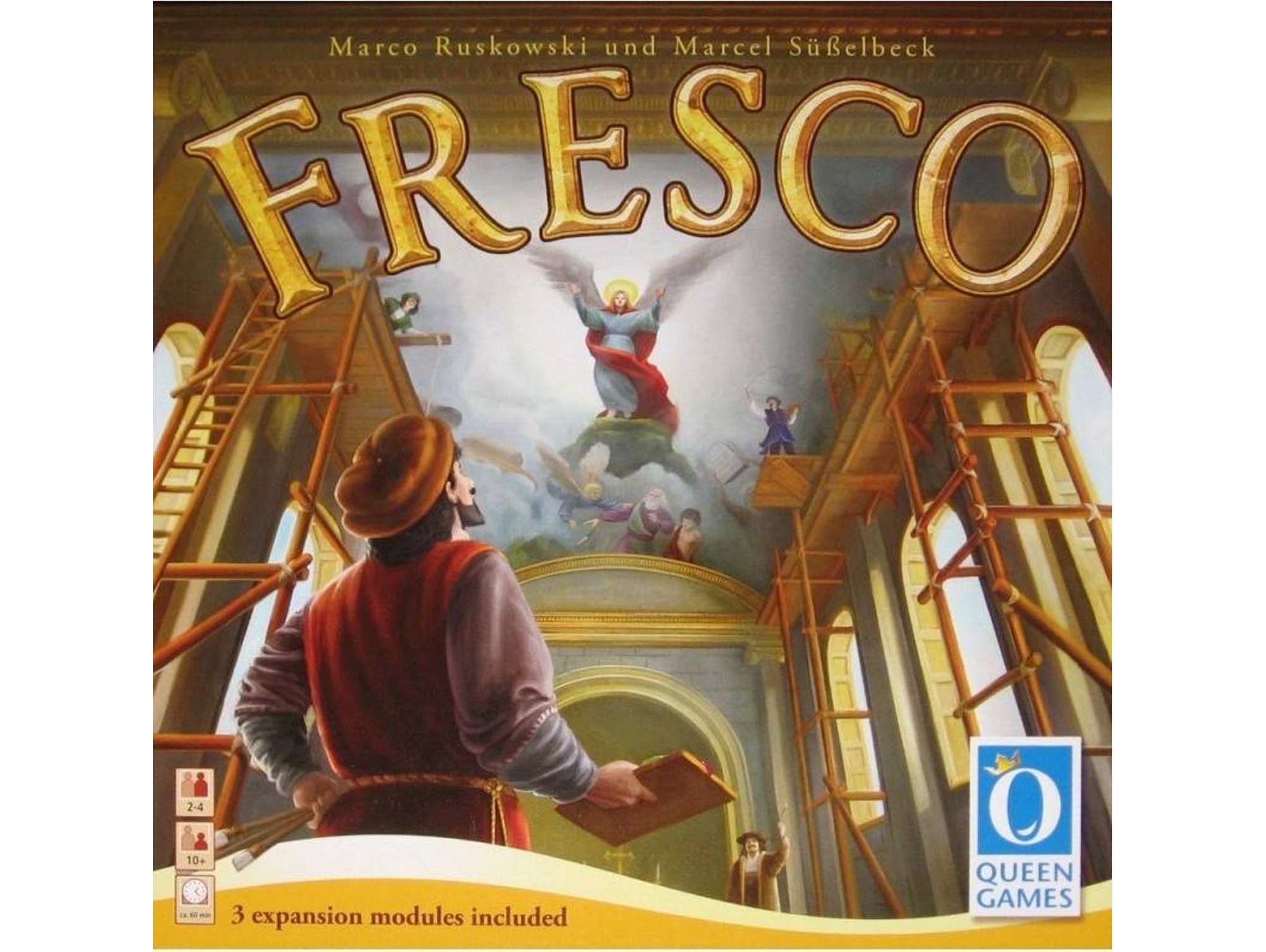 Juego de Mesa QUEEN GAMES Fresco (Portugués - Inglés - Edad Mínima: 8)