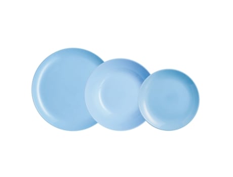Servicios de Cena LUMINARC Diwali (Azul - Vidrio)