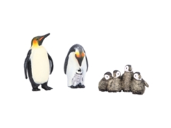 2026-3 Piezas Modelo De Pingüino Material Vinilo Seguro Inodoro Figuras De Animales Pequeños Vívidas Reales Para Mayores De 3 Años