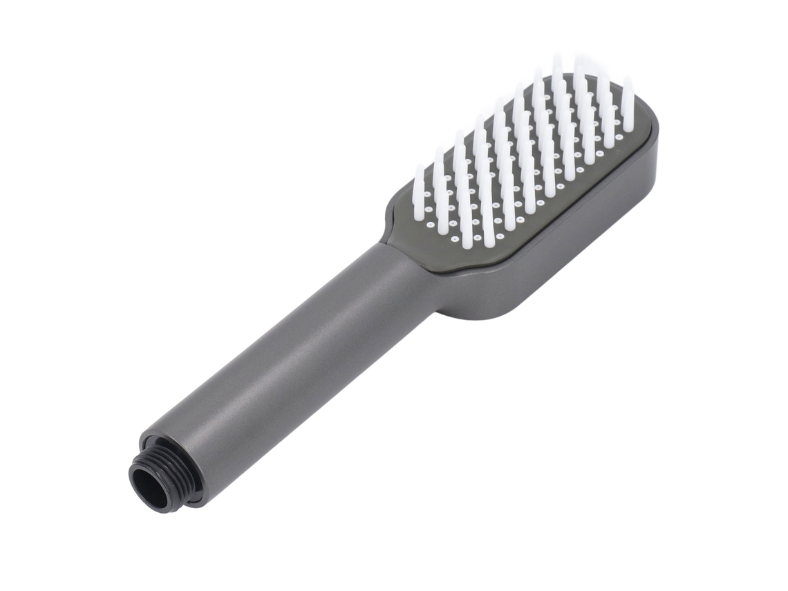 Cabezal de ducha de mano multifuncional de alta presión con masaje para mascotas, ideal para el baño del hogar.