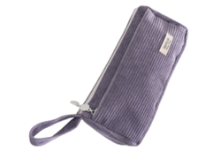 Estuche grande con cremallera para lápices y bolígrafos Estuche escolar portátil con cremallera