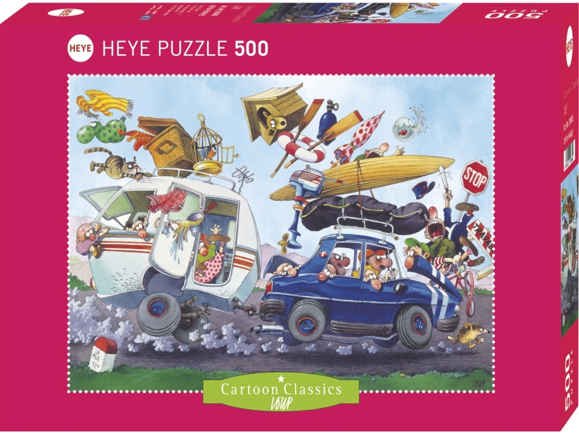 Puzzle 500 Pcs  Classic Loup Off On (9 años)