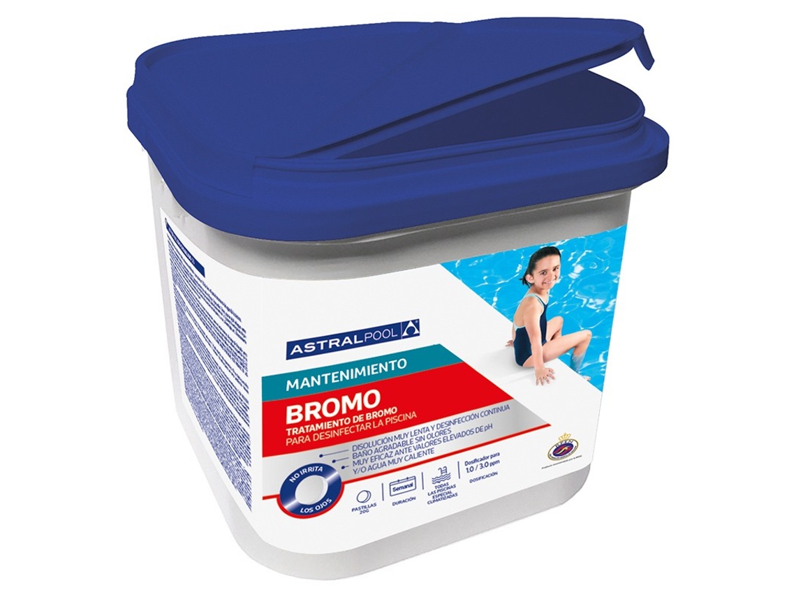 Bromo en tabletas de 20 gr Envase 20 kg ASTRALPOOL