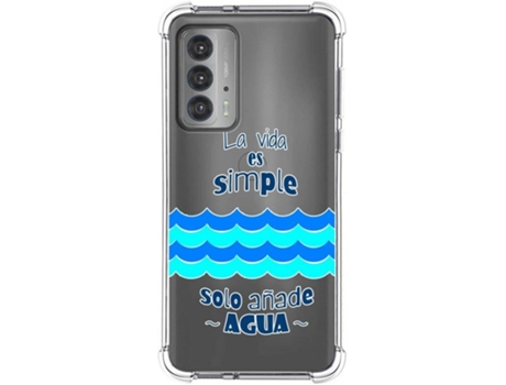 Carcasa Motorola Edge 20 TUMUNDOSMARTPHONE Agua Multicolor