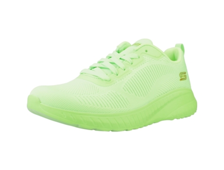 Zapatos de Mujer SKECHERS Bobs Tecido Verde (41)