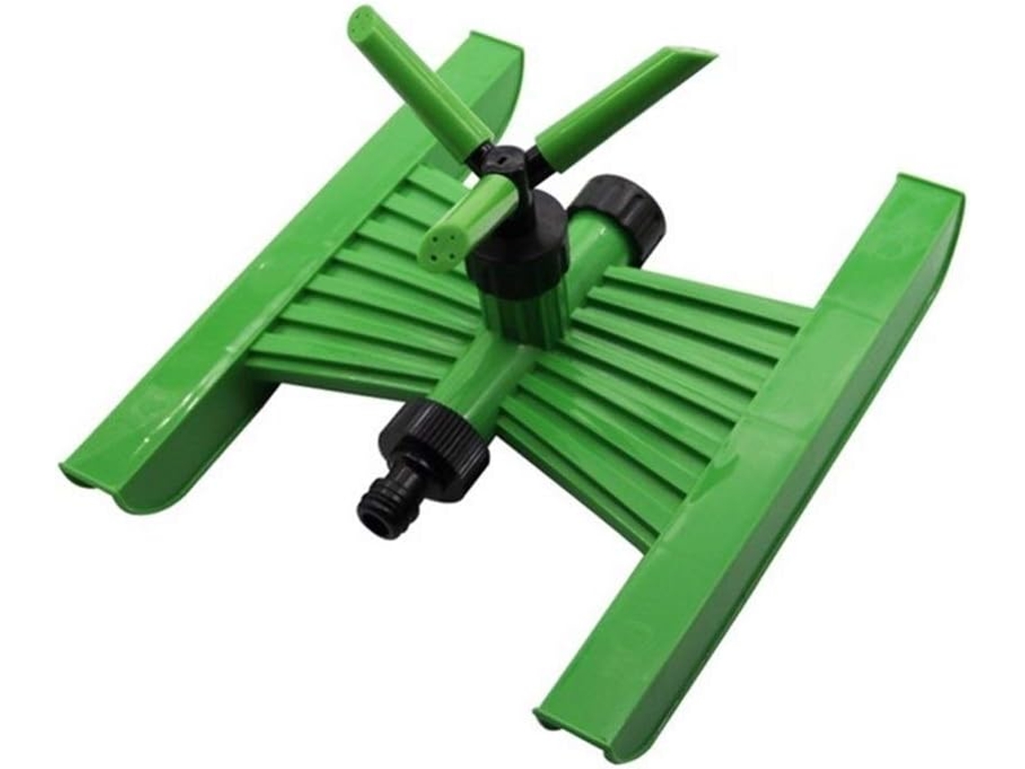 1 Aspersor Automático Trifurcado Para Riego De Jardín Giratorio 360