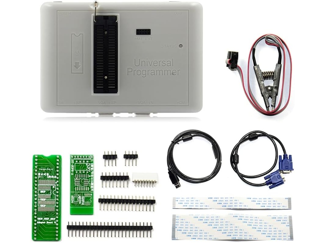 Adaptadores Programadores De Memoria Flash Emmc Nand Rt809h Bga48 Tsop48 Herramienta De Programación De Alta Precisión