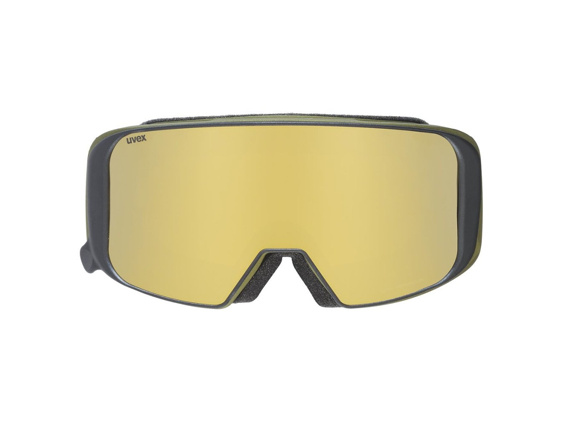 Máscara UVEX Máscara Esqui Saga To Dourado Mirror Gold Lasergold Lite/CAT3+Clear/CAT1