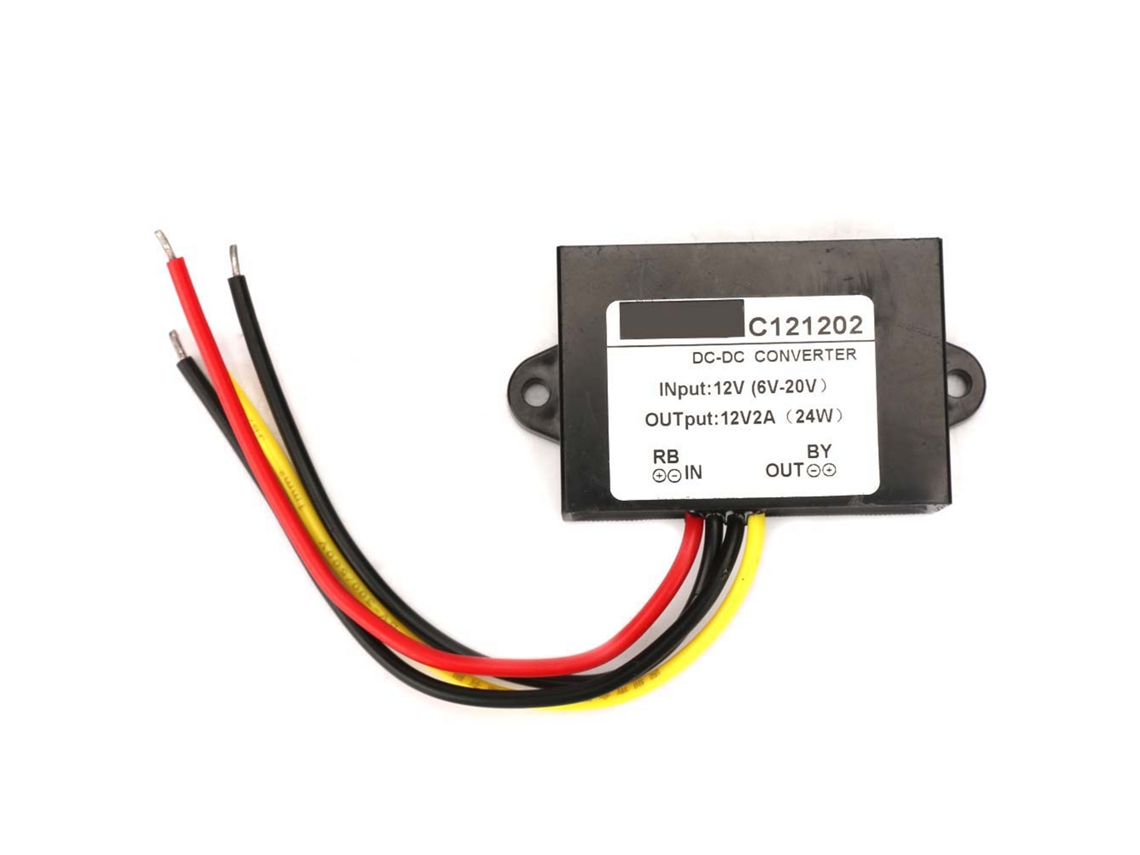 Módulo Convertidor Elevador/reductor De Voltaje De 6-20 V A 12 V 2 A Ip68