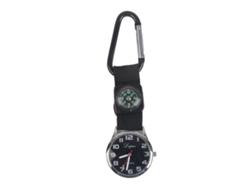 Reloj Deportivo Multifunción Lvpai Con Brújula Y Mosquetón Para Camping Y Escalada Negro