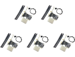 5x Ngff M2 Tarjeta A Adaptador Convertidor Bluetooth Escritorio Pci E