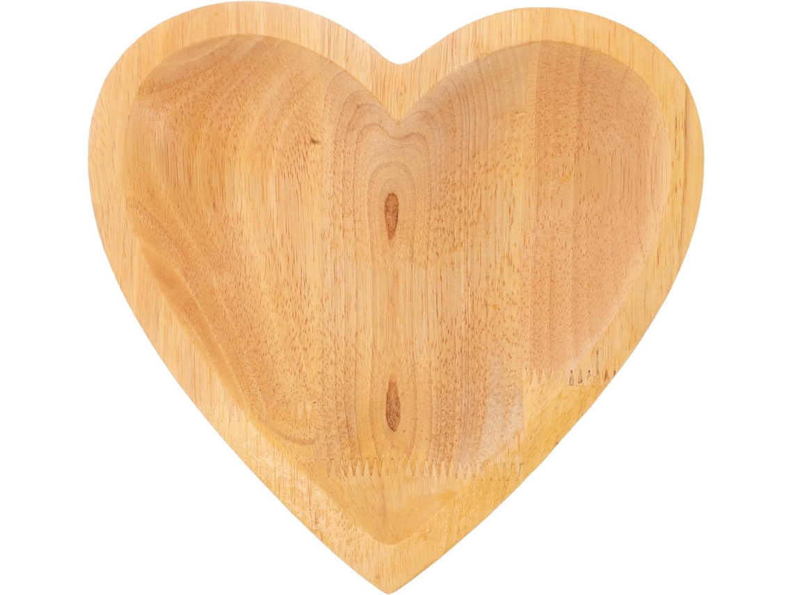 Bandeja De Madera Con Forma De Corazón Para Joyas Y Cristales, Tablero Creativo Para Cuentas, Almacenamiento Práctico.