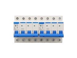 2026velora-interruptor De Circuito Miniatura 4p Bipolar Con Interbloqueo Y Transferencia De Energía 63a 400v Para Montaje En Rail