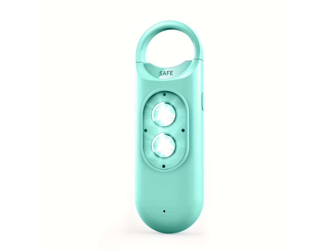 Alarma Usb Recargable Para Llavero Para Mujer Alarma De Seguridad De 130 Decibelios Con Señal De Emergencia Sos Led Intermitente, Resisten