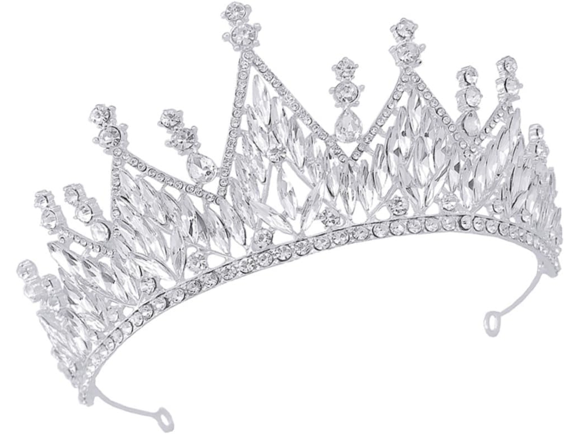 1 Pieza Corona Nupcial Elegante Tiara Para Boda Accesorio Nupcial Chic Para Fiesta Y
