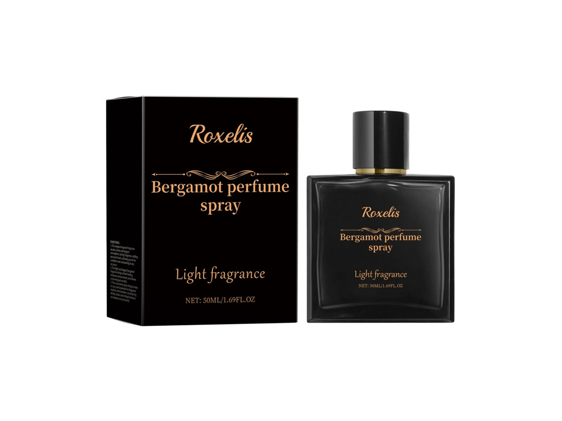Perfume en spray con fragancia ligera de bergamota