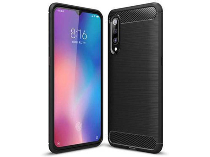 Carcasa Xiaomi Mi 9 FAMZ Silicona Negro