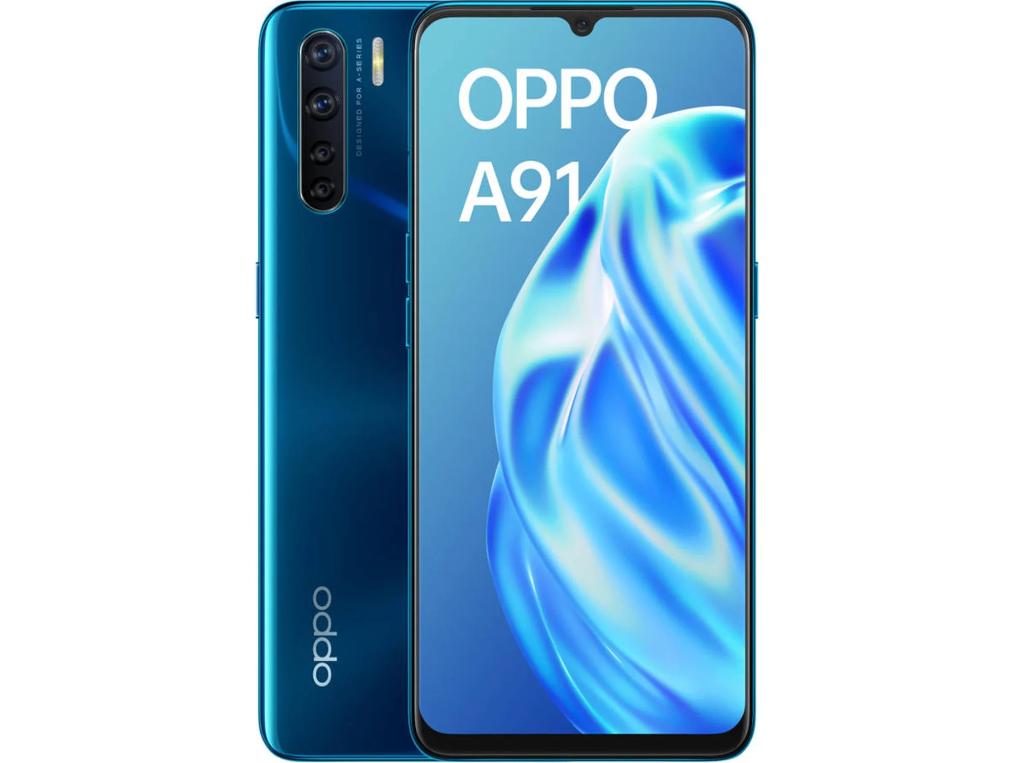Smartphone OPPO A91 (6.4'' - 8 GB - 128 GB - Azul)