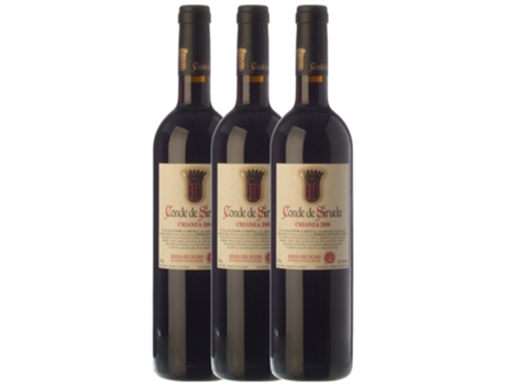 Vino FRUTOS VILLAR Frutos Villar Conde Siruela Tempranillo Ribera Del Duero Crianza (0.75 L - 3 unidades)