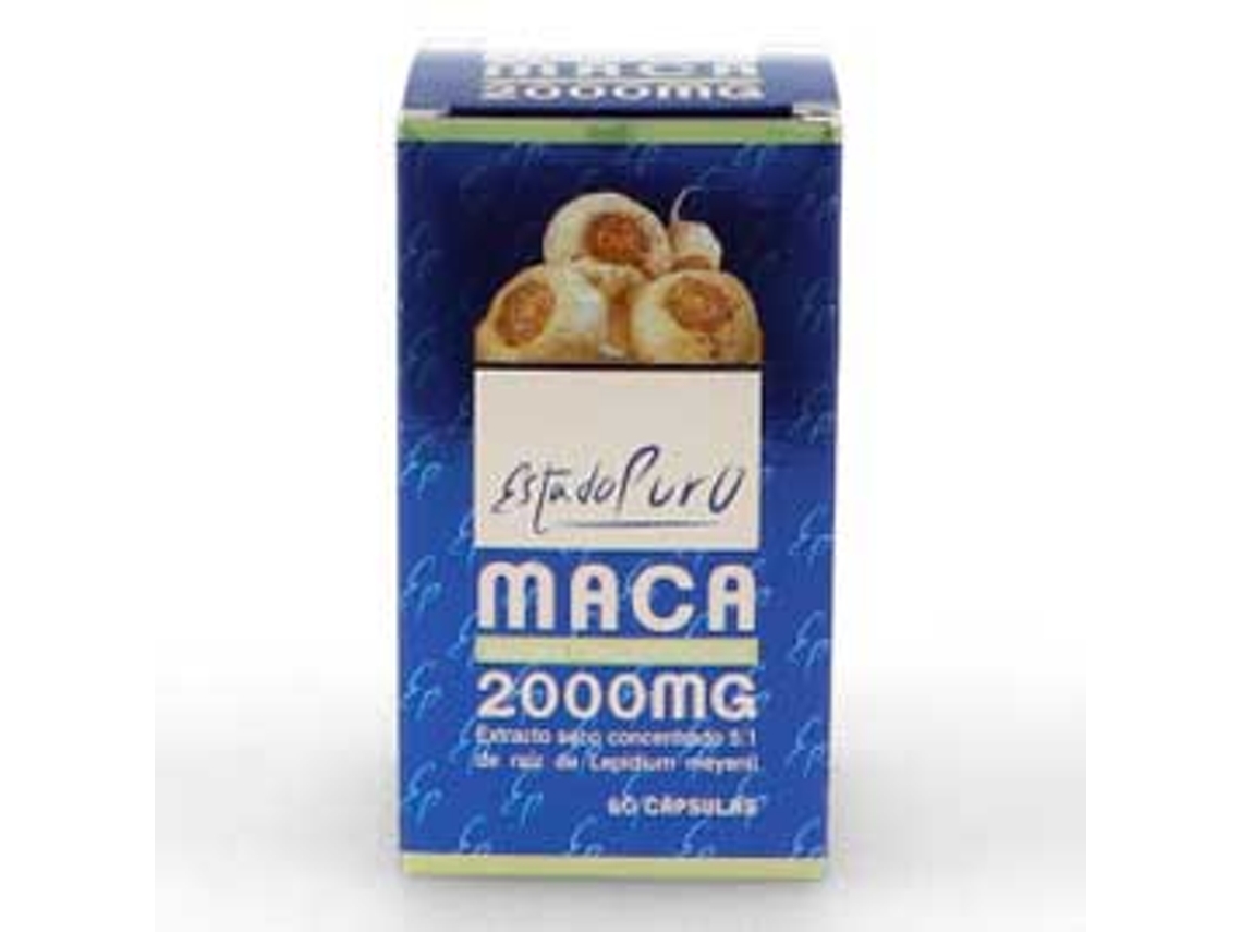 Complemento Alimentar ESTADO PURO Maca . (60 cápsulas)