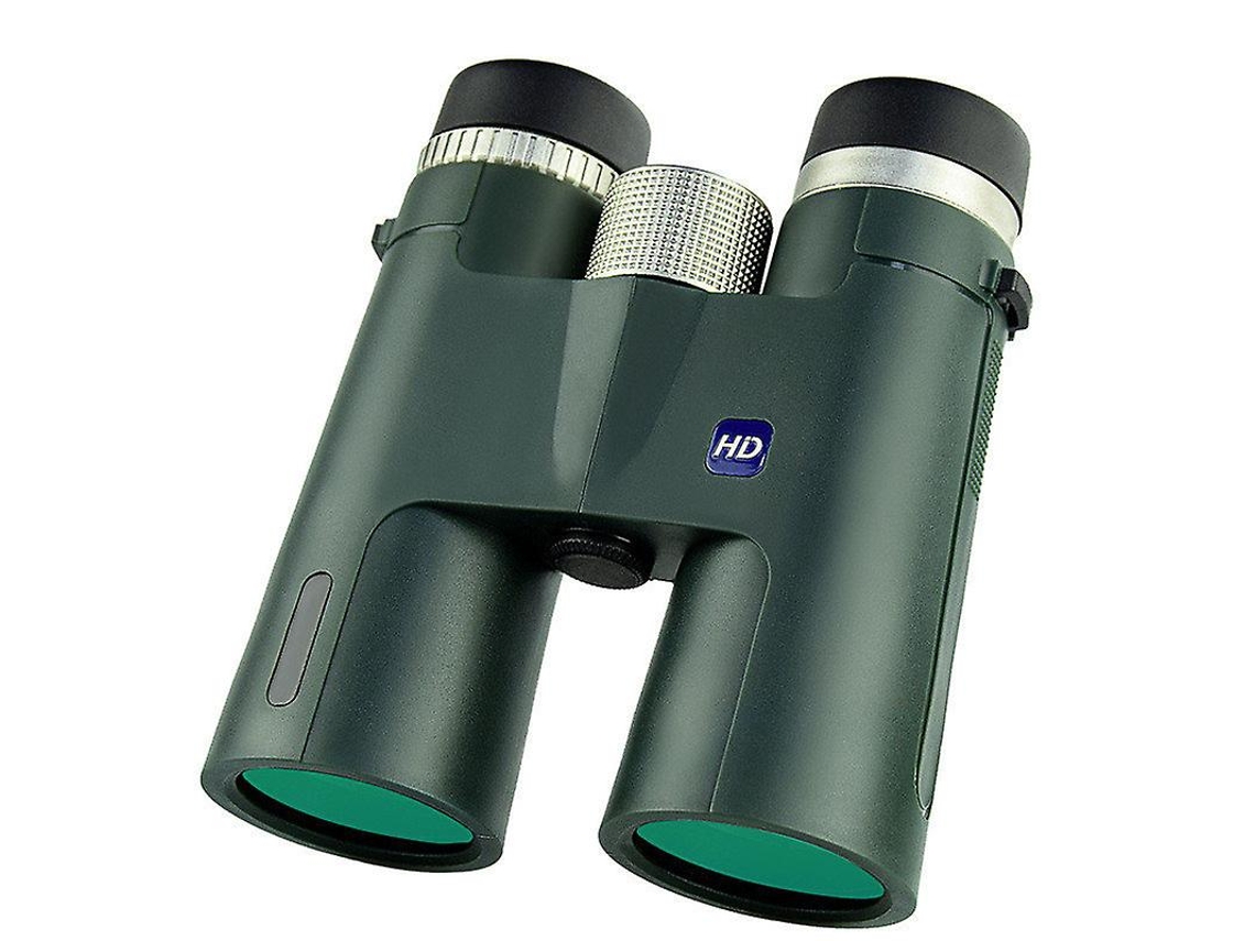 Binoculares 12x42 Bak4 Prism IP68 antivaho, adaptador para smartphone, telescopio estelar, observación de estrellas, caza, conciertos, color verde Yizhood