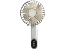 Ventilador portátil recargable, pequeño ventilador personal plegable, refrigeración portátil, accesorio de viaje para hombres de Jortmrd