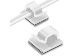 120 Clips Para Cables, Abrazaderas Autoadhesivas Para Cables, Organizadores De Cables Y Alambres.