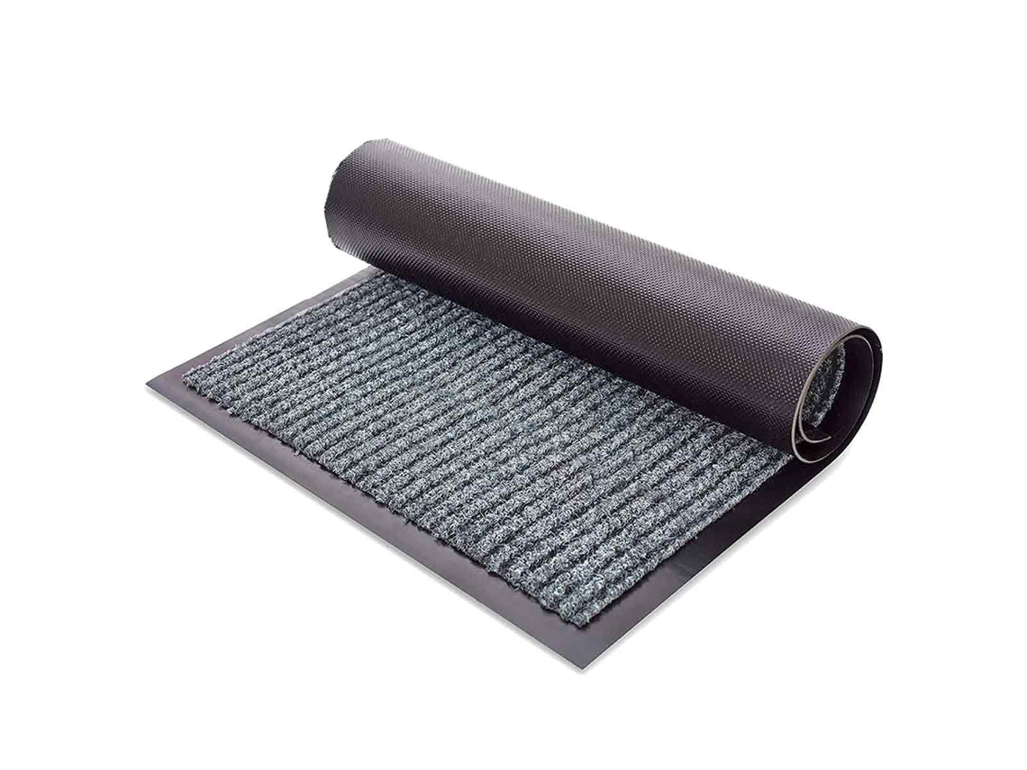 Felpudo Para Entrada, Interior Y Exterior, Elimina La Suciedad Y Es Resistente Al Tráfico, Con Reverso De Goma Antideslizante E Impermeable, Absorbent