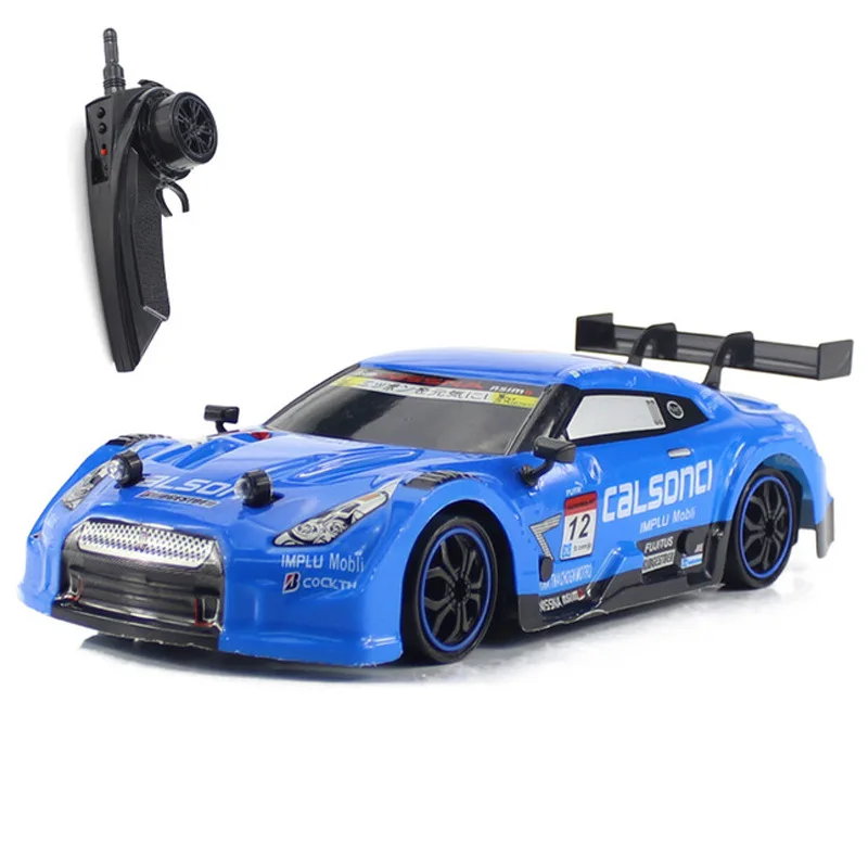 (azul) Coche De Carreras Eléctrico De Alta Velocidad Con Control Remoto 1:16, Modelo 2.4g