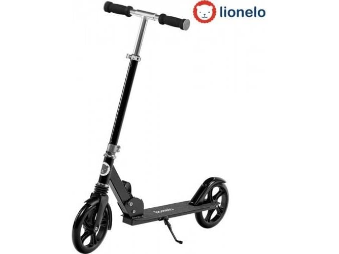 Lionelo Luca Patinete urbano xxl hasta 100 kg scooter para niños grandes ruedas 200 mm shockresist amortiguador volante ajustable altura freno plegable
