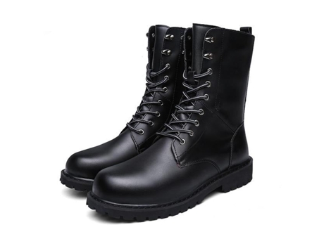 Botas de Moto SLOWMOOSE de gran tamaño hombres zapatos de invierno (Talla: 13)