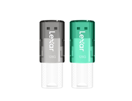 Memoria USB LEXAR JUMPDRIVE S60 (Gris - 128 GB)