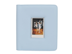 Álbum De Fotos Instantáneas 288 Bolsillos 2x3 Binder De Cuero Pu Con Ventana Para Mini 12 11 9 Tarjetas De Fotos Azul