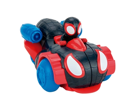 Coches TOY PARTNER Spidey Vehículos Mile Morales 2 En 1 (Edad Mínma Recomendada: 3 años)