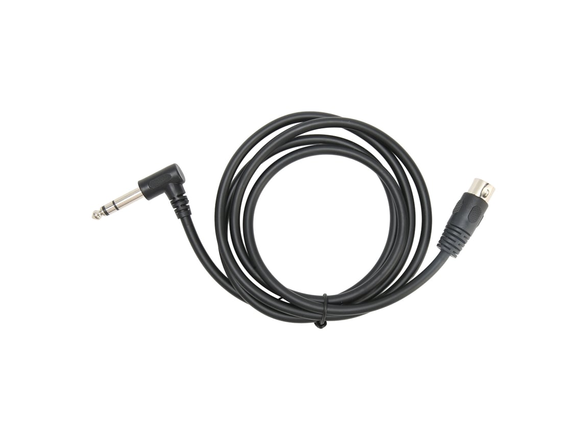 Cable De 6,35 Mm Macho A Midi Din De 5 Pines Macho, Ángulo De 90 Grados, 1,5 M/4,9 Pies, Conexión De Audio