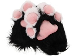 Pata De Gato De Peluche Con Accesorios Extraíbles, Disfraz De Cosplay Para Fiestas Y Juegos De Rol.