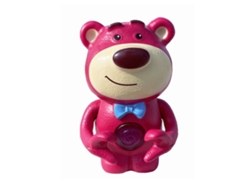 Bonita Estatua De Oso Con Diseño Único, Tacto Agradable, Decorativa Para El Coche O La Oficina.