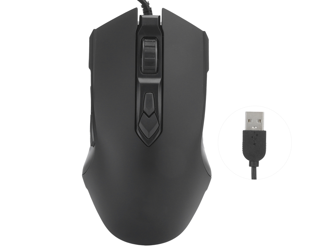 Baoj-2026novomouse Gamer Aj52 Rgb Usb Com Fio