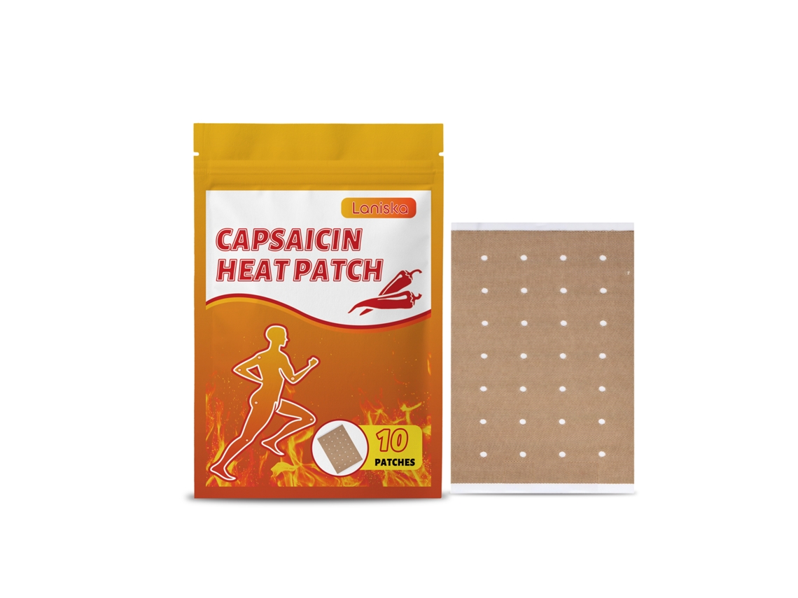 Parche de capsaicina para el alivio rápido del dolor muscular