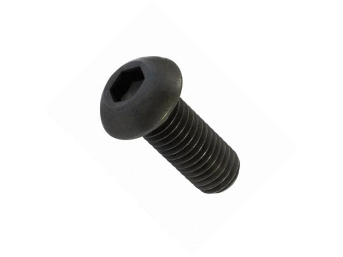 Tornillo roscqa metal allen iso 7380 negro largo 16mm metrica m-6