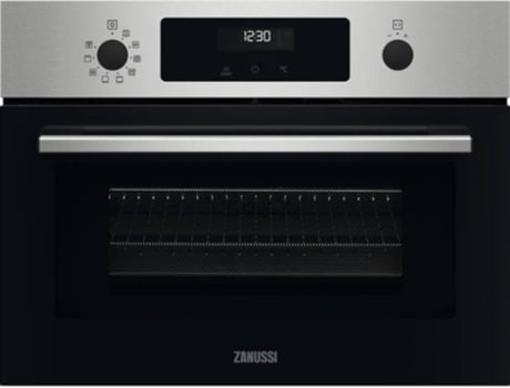 Horno Microondas ZANUSSI ZVEKM6X2 (43 L - 59.5 cm - Hidrolítico - Inox)