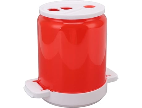 Soporte para barbacoa de microondas de plástico rojo TUSERXLN