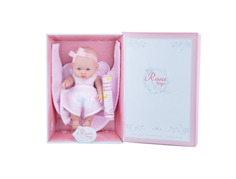 Muñeca ROSA TOYS Com transportadora gordito