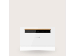 Lavavajillas EVVO Mini D, 6 Cubiertos, 8 Programas, Blanco, Ancho 550 mm
