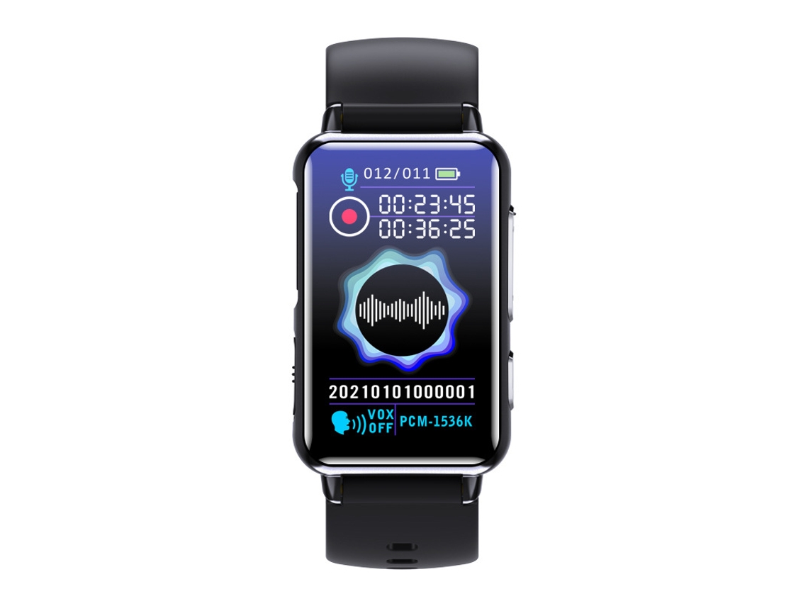 MP3 YIZHOOD S18 (32G)Bluetooth Walkman Estudiante e-book Pulsera Deportivo Multifuncional negro