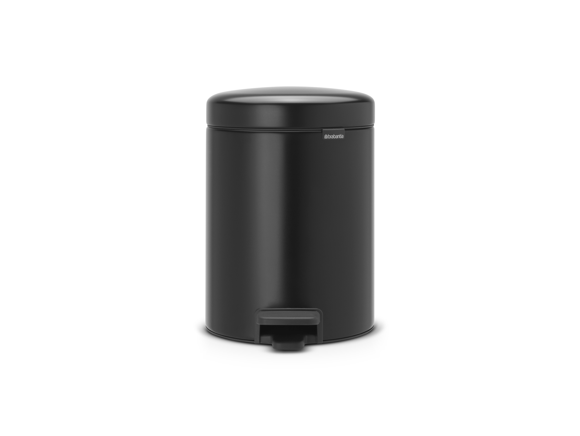 Cubo de Basura BRABANTIA Newicon ( 5 l - Negro)