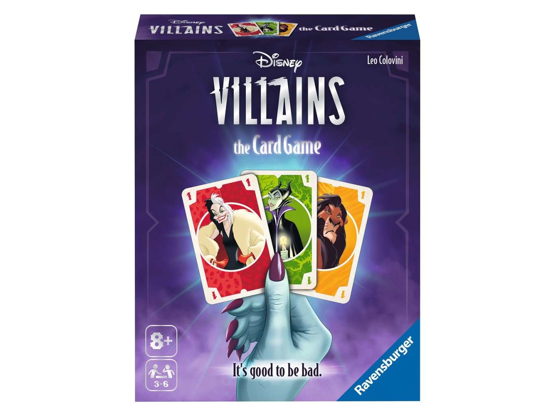 Juego De Cartas RAVENSBURGER Villains (8 anos)