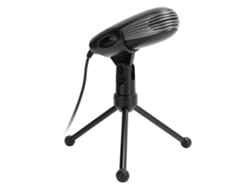 Micrófono De Condensador Usb De 3,5 Mm Con Trípode Para Portátil, Chat, Voz, Juegos Y Retransmisiones - Negro