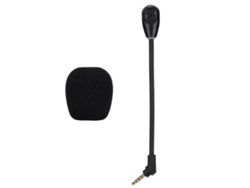 Microfone Desmontável Rotativo Com Cancelamento De Ruído Para Kingston Hyperx Cloud Flight